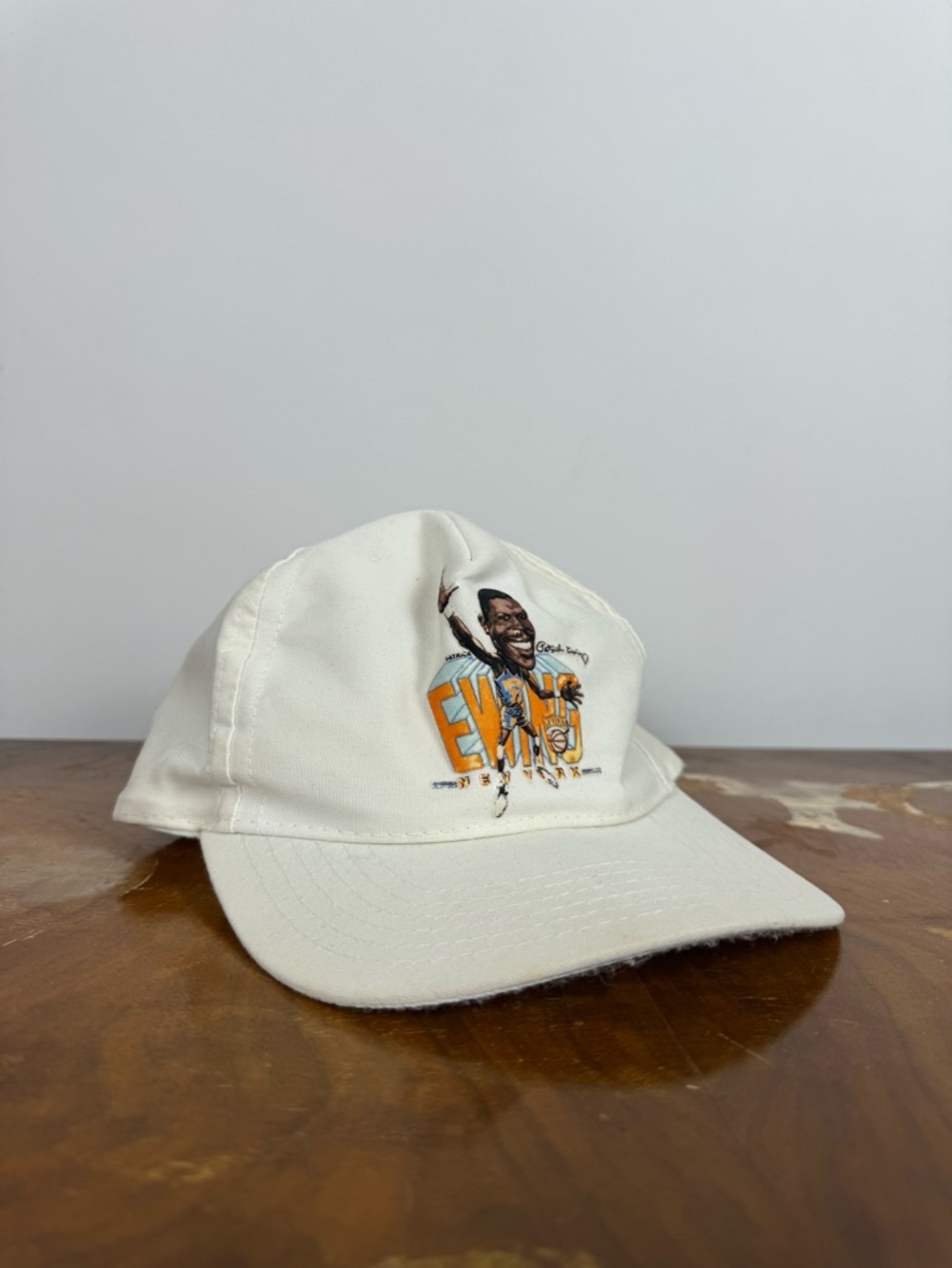 Vintage 1980s Salem Sportswear New York Knicks Patrick Ewing Hat